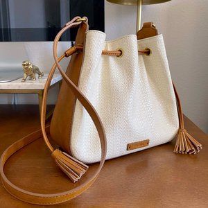 NWOT Fossil drawstring Purse/Crossbody